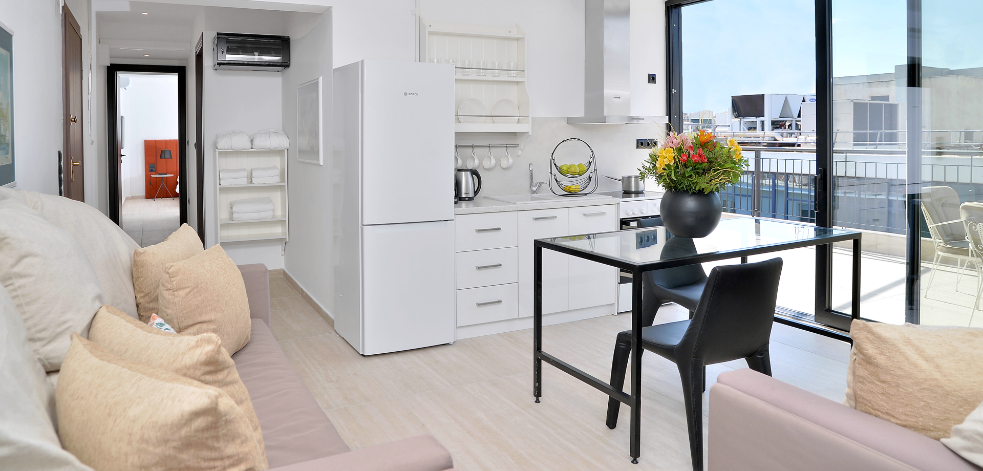 Kitchen - Living Room